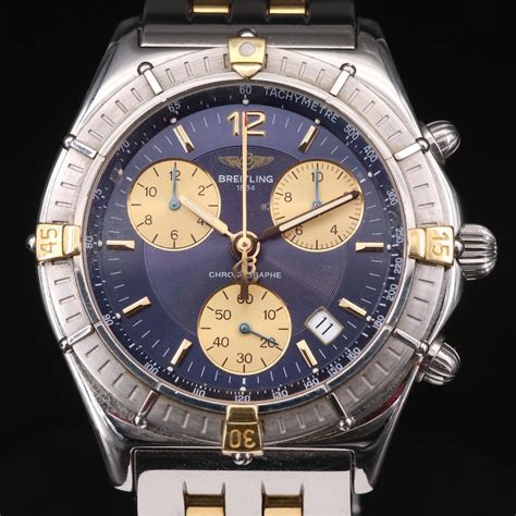 breitling windrider b womans gold stainless steel|Breitling windrider chrono.